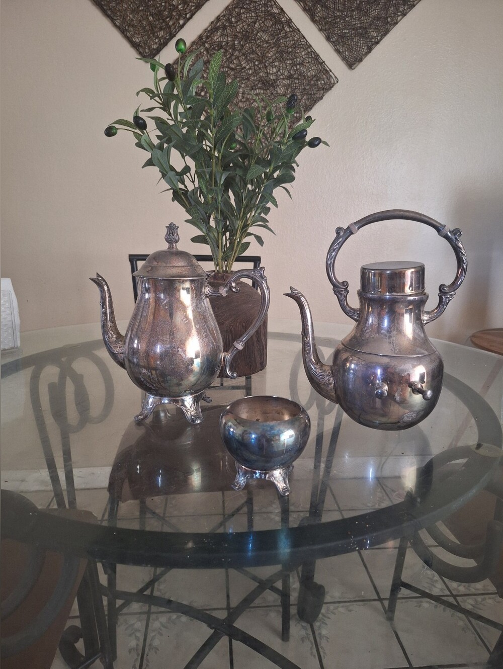 Vintage FB Rogers Coffee and Tea Set